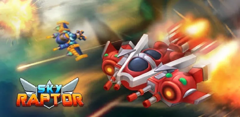 Tangkapan layar Sky Raptor MOD APK