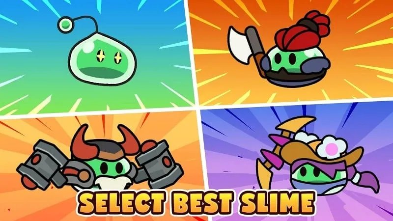 Hình ảnh trong game Slime Battle MOD APK