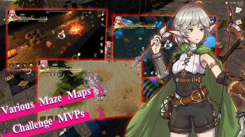 Playing SmithStory II with unlimited mana and god mode