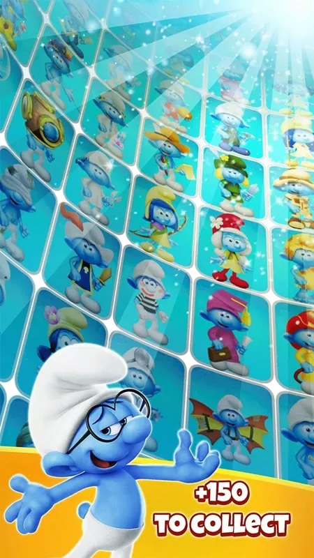 Smurfs Bubble Shooter mod apk para baixar