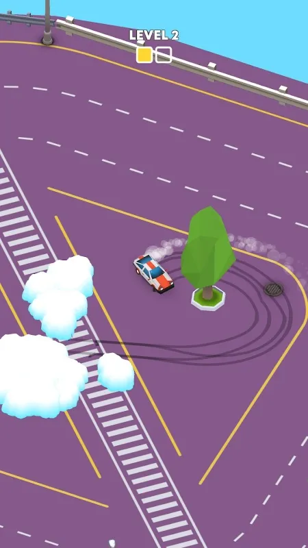 In-game screenshot displaying the unique snowflake challenges in Snow Drift.