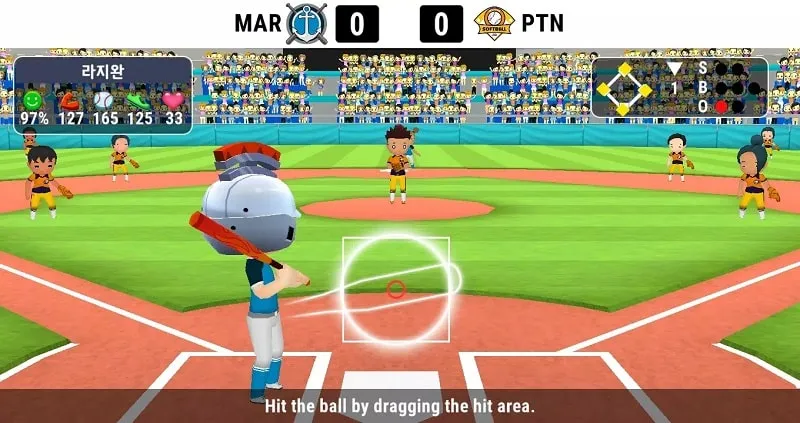 Giao diện game Softball Club MOD APK với tài nguyên vô hạn