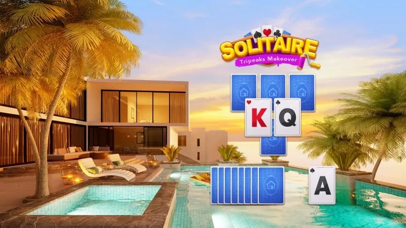 Hình ảnh game Solitaire Tripeaks Makeover MOD APK