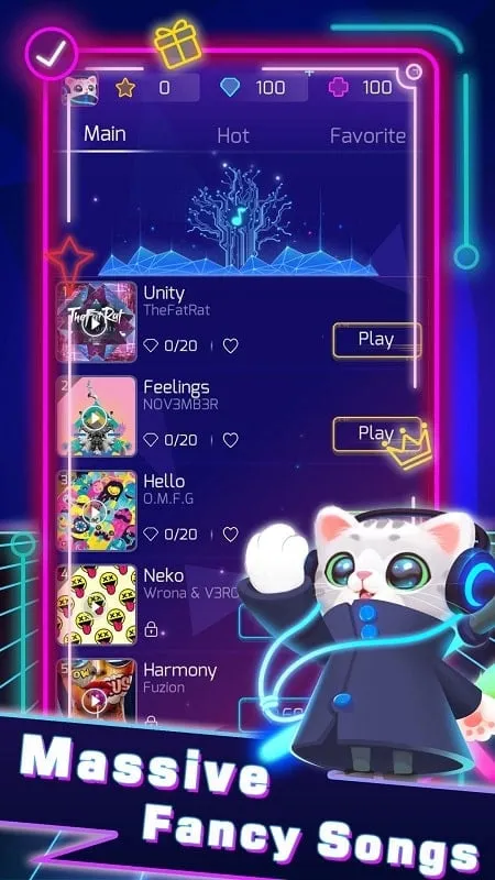 Installing Sonic Cat MOD APK on an Android smartphone.