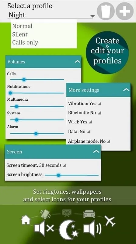 Menggunakan fitur Sound Profile Mod