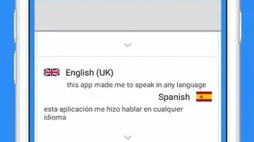 Speak and Translate All languages Voice Translator mod interface showing premium features