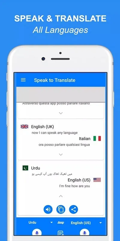 Guia de instalação do aplicativo Speak and Translate All languages Voice Translator