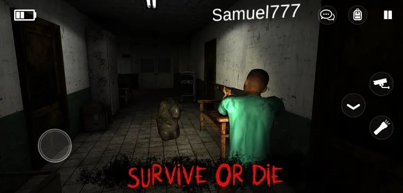 Using the security camera in Specimen Zero.