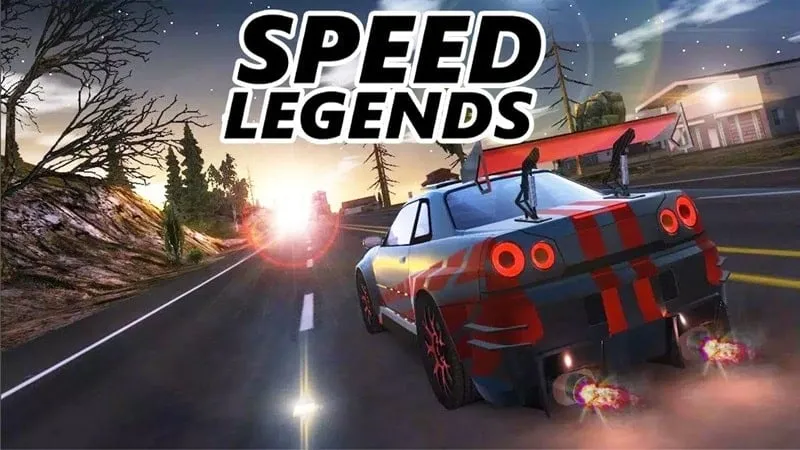 Speed Legends Car Driving Sim Initial Screen