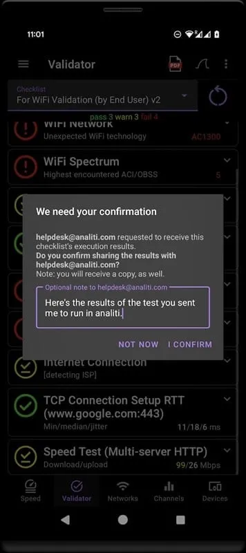Speed Test WiFi Analyzer mod apk