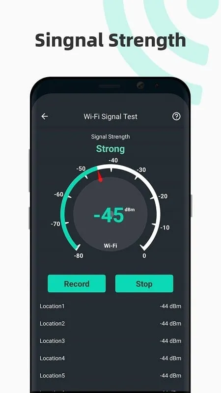 Ứng dụng đo tốc độ mạng SpeedTest Master MOD APK