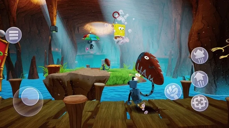Different locations in the game.