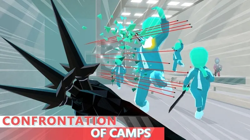 Squid FPS diverse weapons and environments.