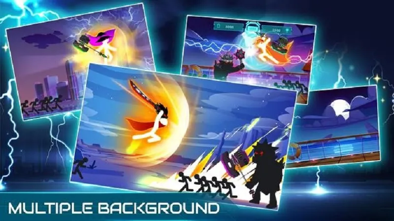 Cài đặt Stickman Fight Infinity MOD APK trên điện thoại Android.