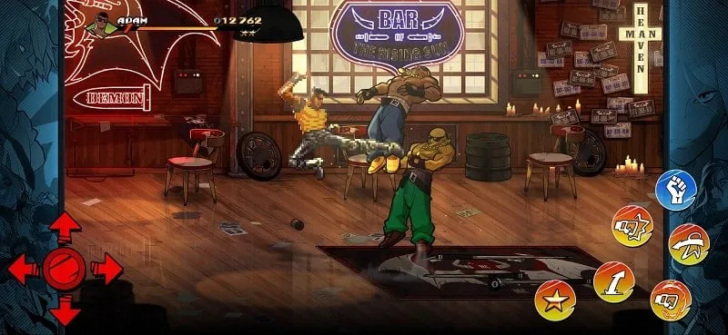 Streets of Rage 4 - Tela de Gameplay