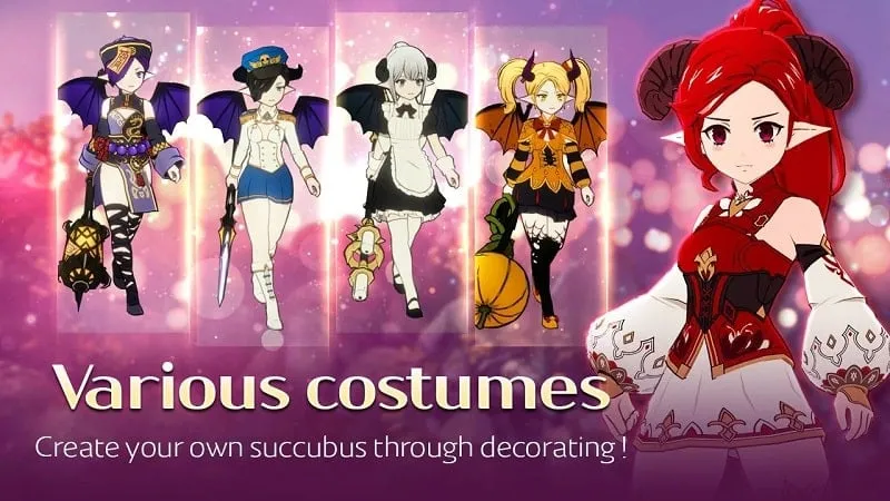 Succubus Idle mod android grátis para baixar