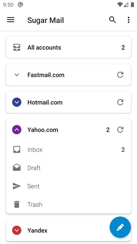 Sugar Mail email app mod apk 