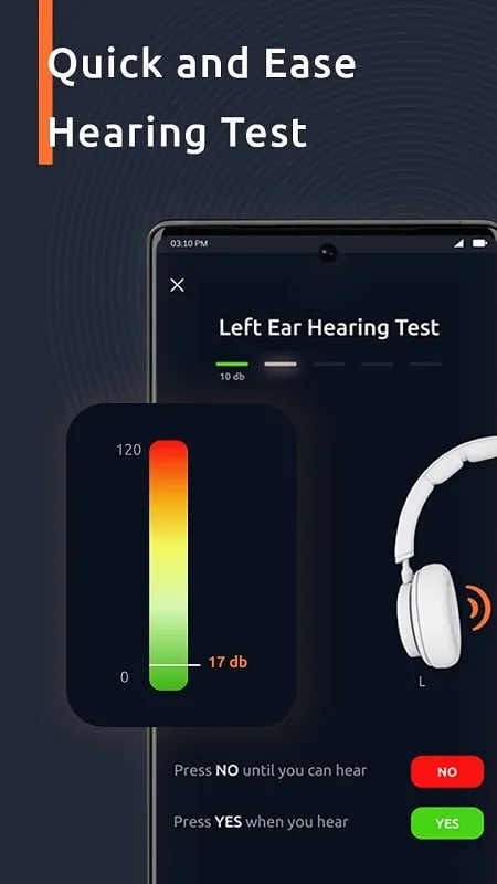 Super Ear mod interface showing premium features