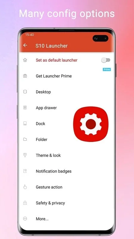 Hướng dẫn cài đặt Super S10 Launcher Galaxy S10 mod trên Android