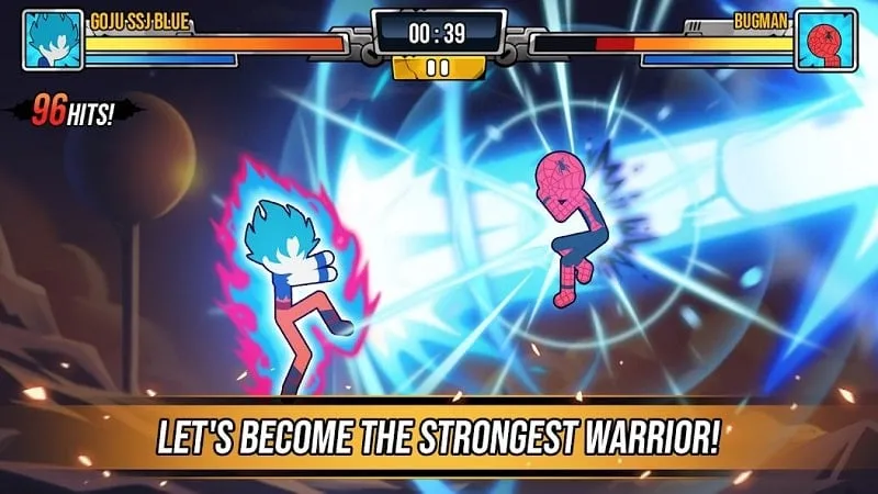 Super Stickman Dragon Warriors mod apk download grátis