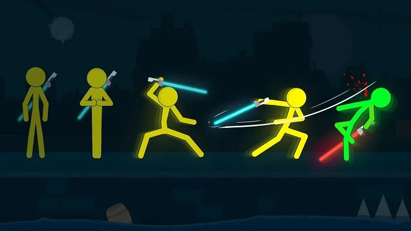 Cài đặt Super Stickman Fighting Battle MOD APK.