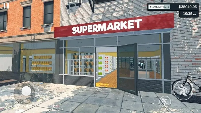 Step-by-step guide to installing the Supermarket Simulator MOD APK on an Android phone.