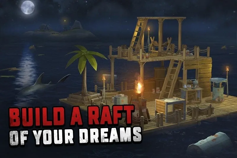 Tải game Raft Survival Ocean Nomad mod apk