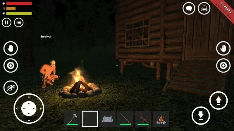 Khám phá đảo hoang trong Survival Simulator