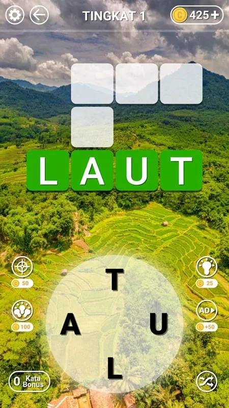 Screenshot showcasing the Auto Clear feature in the Susun Kata mod.
