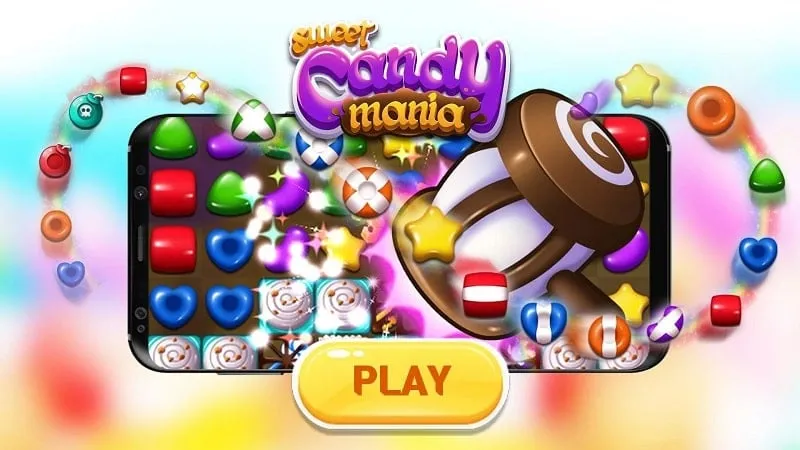 Captura de pantalla de Sweet Candy Mania