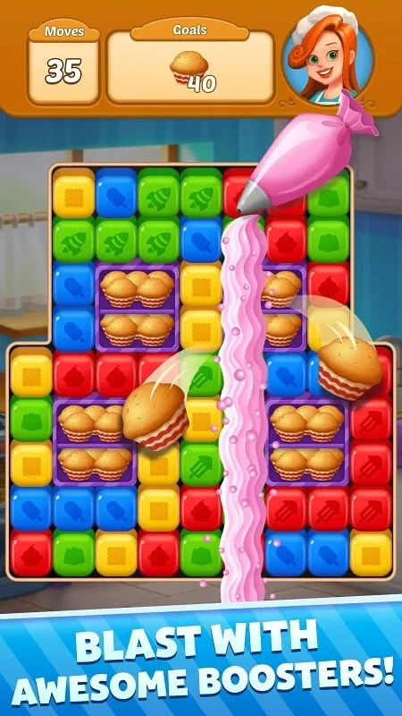 Fitur MOD Sweet Cubes APK