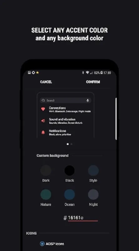 Khám phá các gói biểu tượng trong Swift Installer