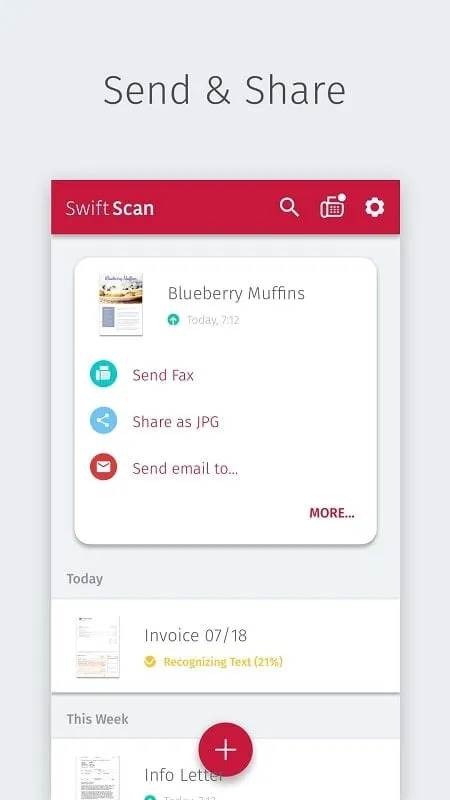 Descarga del archivo APK de SwiftScan mod