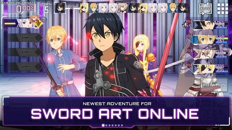 Hình ảnh game SAO Unleash Blading mod