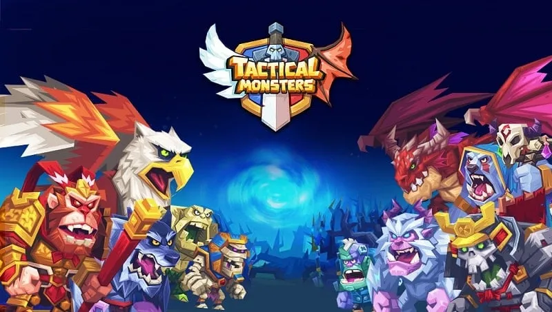 Gameplay do Tactical Monster Rumble Arena