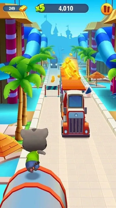 Talking Tom Gold Run MOD apk