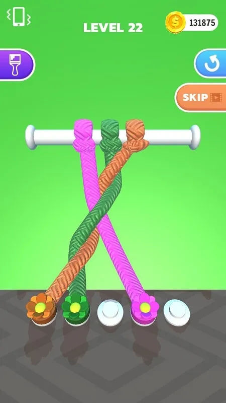 Panduan langkah demi langkah untuk menginstal Tangle Master 3D Mod APK di smartphone Android.