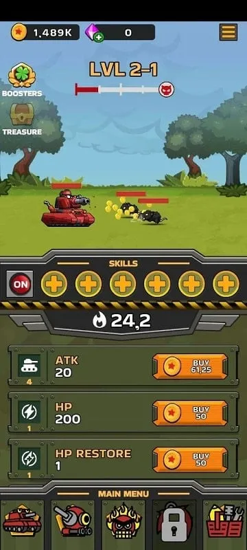 Panduan langkah demi langkah untuk menginstal Tank Assault MOD APK.