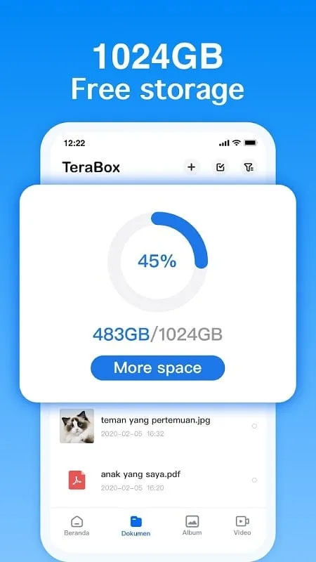 Terabox mod đồng bộ nhiều thiết bị