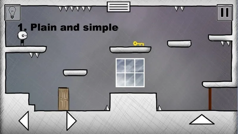 A screenshot showing the character in That Level Again 2.