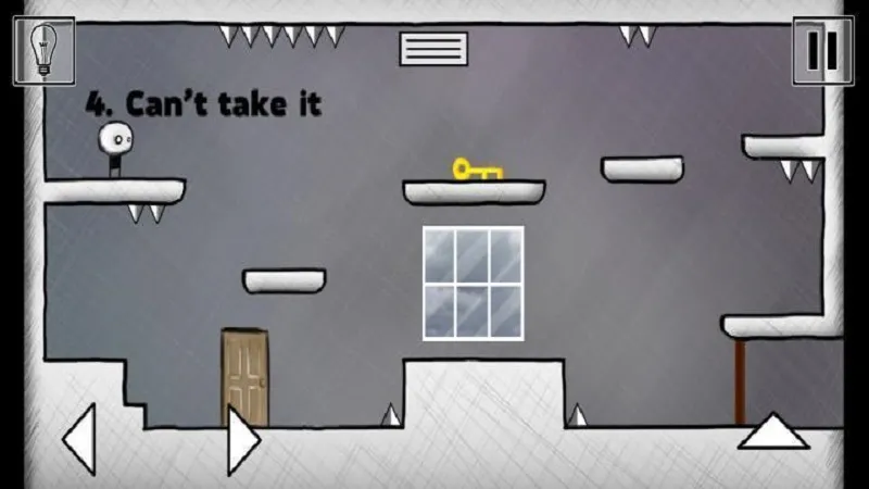 A screenshot showcasing the minimalist visuals of That Level Again 2.