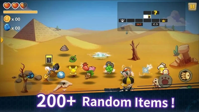 Gameplay screenshot showcasing unlimited money in The Arcade Rabbit MOD APK