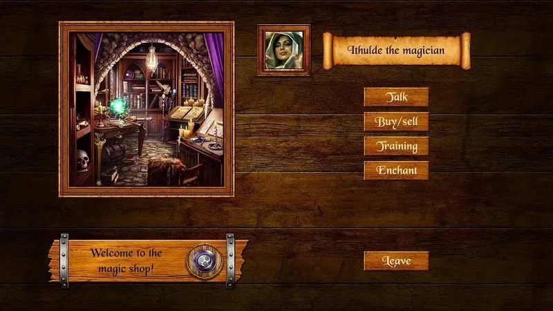 The Quest in-game screenshot showing character customization.