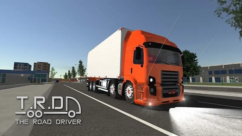 Tampilan awal gameplay The Road Driver