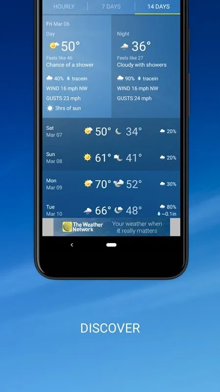 The Weather Network mod gratis