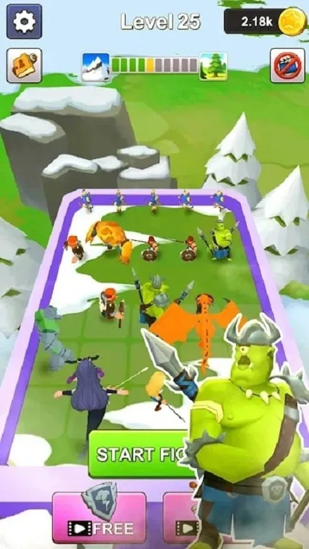 Unlocking heroes in This War of Merge with unlimited money.