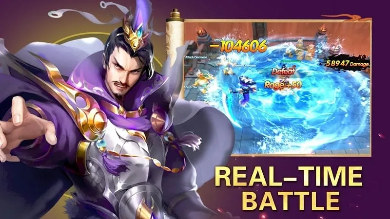 Hình ảnh game Three Kingdoms Heroes of Legend mod miễn phí