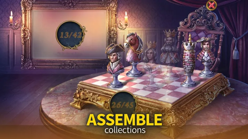 Screenshot da jogabilidade de Through the Looking Glass F2P.