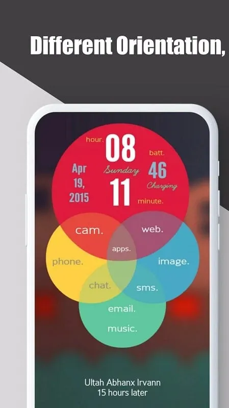 Total Launcher with customized icons and widgets