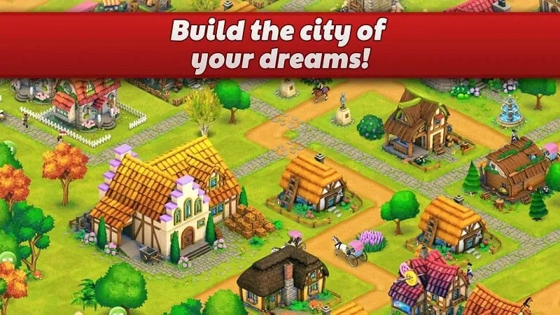 Hướng dẫn cài đặt Town Village Farm Build City MOD APK trên điện thoại Android.